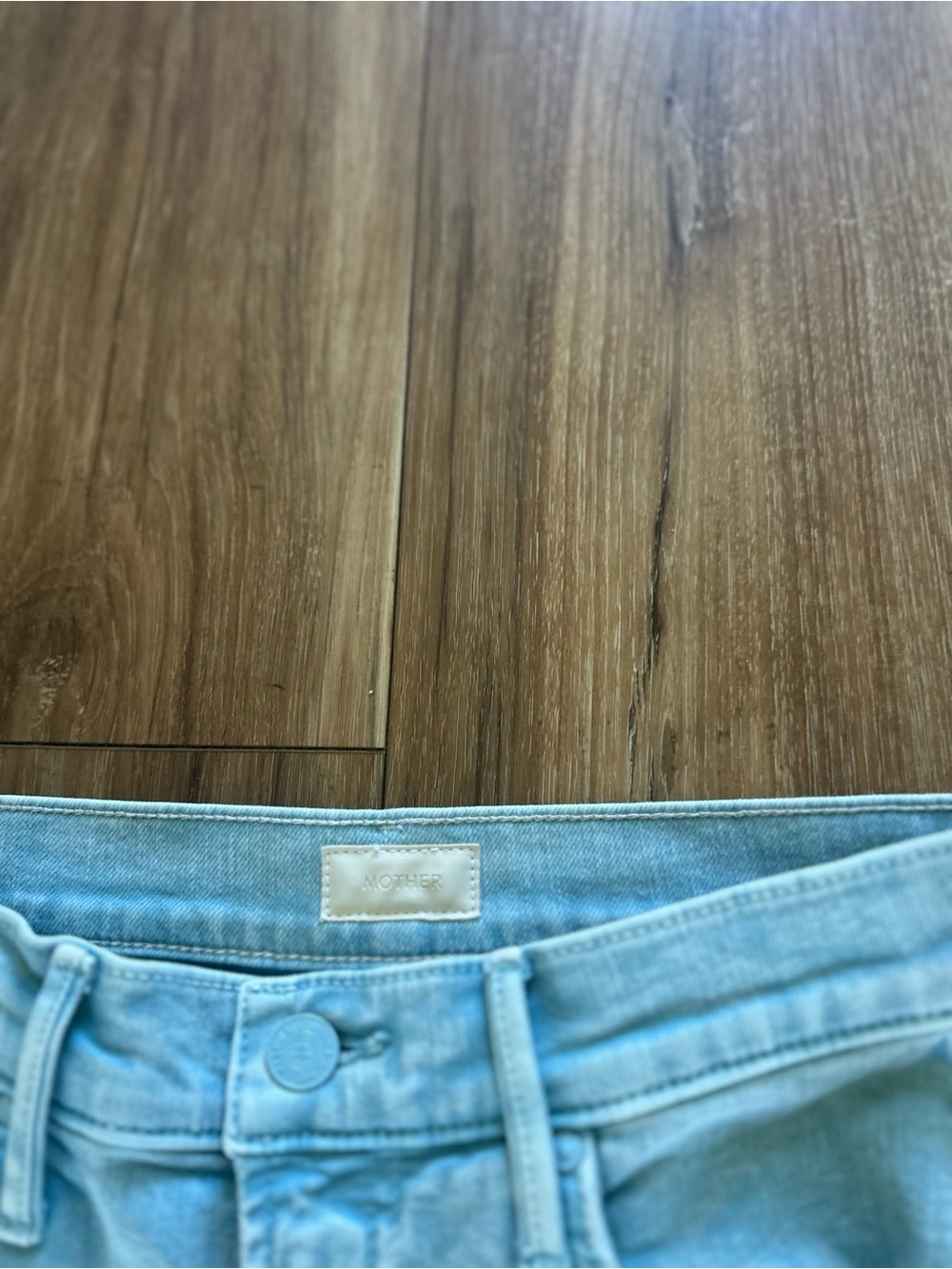 Mother womens the insider crop step fray jeans size 26 - Picture 5 of 8